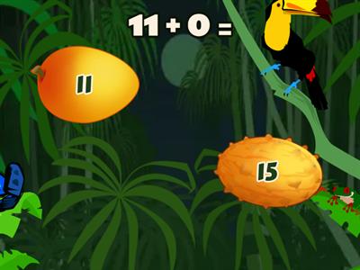 Sottrazioni entro il 20 frutta