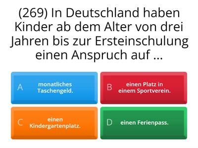 Test Leben in Deutschland 14/15