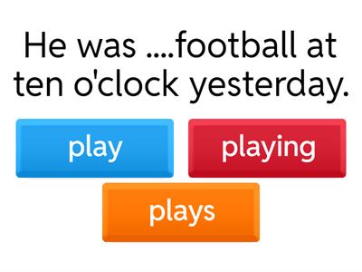 Past Simple and Past Continuous 
