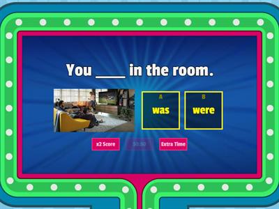 Simple past tense gameshow - irregular verbs