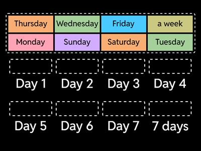 Days of the Week