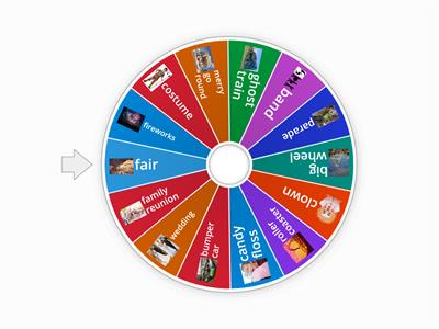 Vocabulary  Festivals Revision for the test