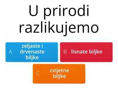 Biljke i životinje