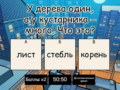 Викторина "Человек и мир"