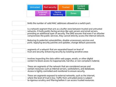 4.3 Network security features