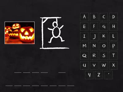 Halloween- hangman