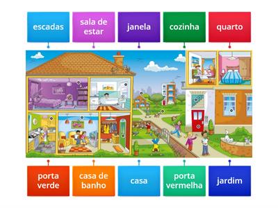 5. Partes da casa 2 - vocabulário 