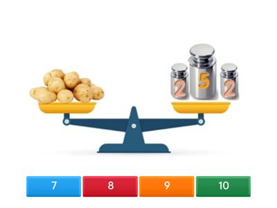 Вага, 1 клас