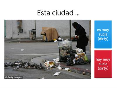 ¿Es, está o hay?