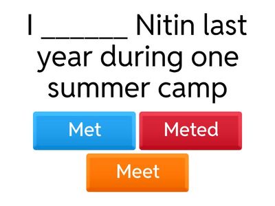 regular and irregular verb 