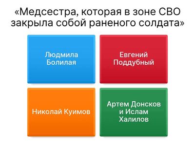 Разговоры о важном "Узнай героя"