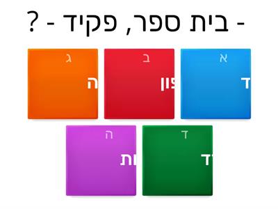 העשרה לשונית3 - אנלוגיות/הקשים