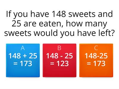 Thursday's Homework - Word problems