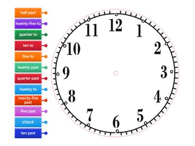 Time 1 Telling the time