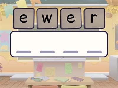 FUNdations Level 1 Unit 6 Trick Words