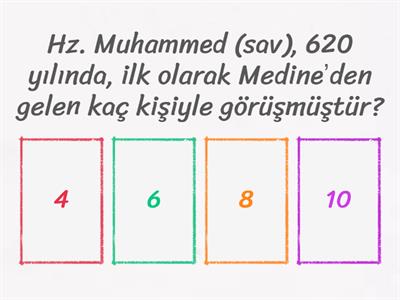 6.4.2.HİCRET - Konu Tekrarı