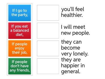 PRE-INTERMEDIATE- UNIT 8B - 1ST CONDITIONAL