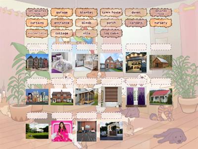 Gold Preliminary Unit 5 Homes vocab