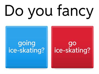 Making suggestions. Complete