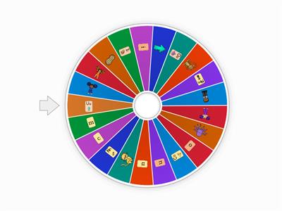 Fun Phonics Wheel  K week 4