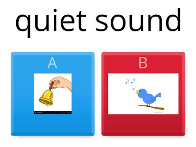 Loud and quiet Sounds