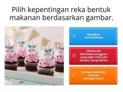 Kepentingan Reka Bentuk Makanan