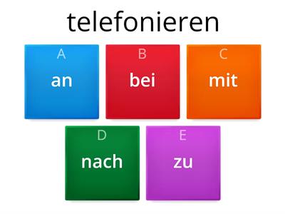 Begegnungen a2 - Lektion 4 - Verben mit Präp (Dativ)