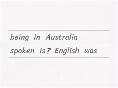 FF6 U5 Passive Voice Pr/Past Simple /Present Cont (questions)