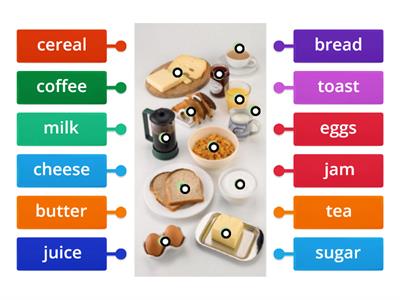 NEF 4th edition  Elementary 9A Vocabulary Food and drink BREAKFAST