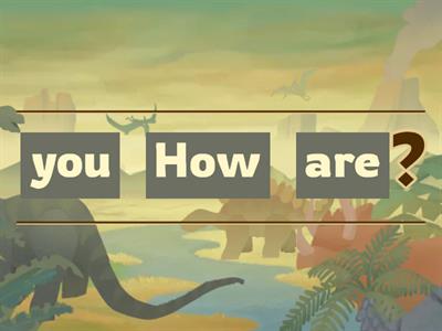 Hang out 1 - Unit 6 Sentences