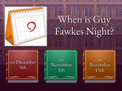  Guy Fawkes Quiz