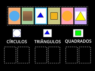 CLASSIFIQUE AS FORMAS GEOMÉTRICAS PLANAS