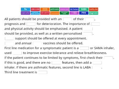 COPD treatment - stable