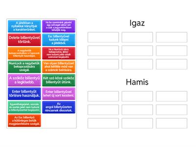 Informatika: billentyűzet
