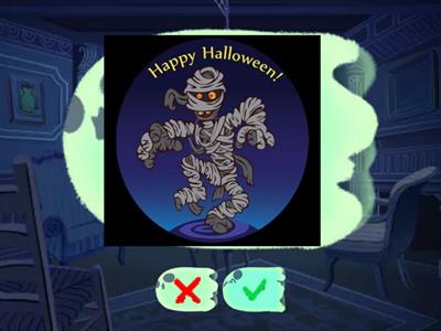 Halloween vocabulary teenagers