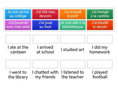 Y9 HT2 lesson 7 Yesterday at school