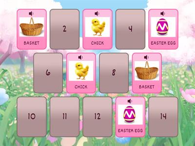 HEROES 1 EASTER MEMORY GAME