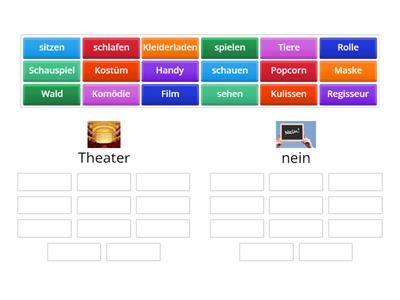 Theater. Was passt?