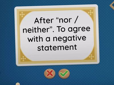 INVERSION. General rules