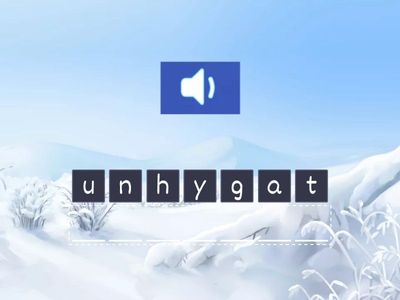  6.5   aught & ought      Spelling Anagrams               HOZ 