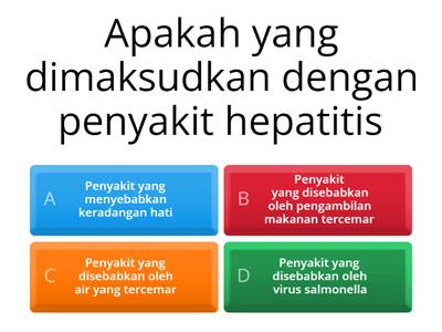 Penyakit bawaan air, makanan, hepatitis, HIV dan AIDS