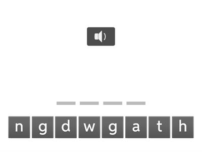 4학년 8단원 단어