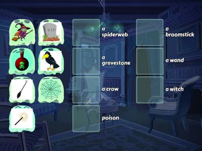 Spooky Halloween words