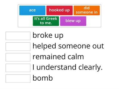 Idioms L13: Cramming for Exams - Anotonyms