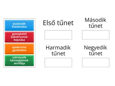 28.h milyen sorrendben jelentkeznek a demodikózis tünetei 