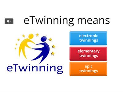 eTwinning test 1 English