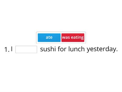 Practice - Past simple or continuous