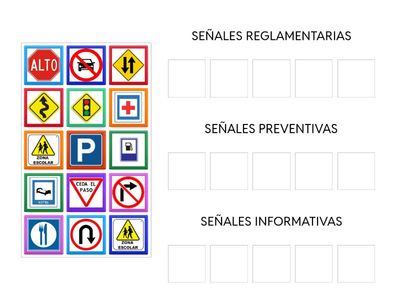 SEÑALES DE TRÁNSITO