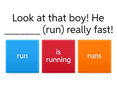 Present Simple or Present Continuous?