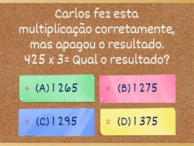 4- SIMULADO MATEMÁTICA 5º ANO